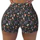 thumbnail image 2 of Fotbe Mushroom Shorts Sin Costuras – Shorts Deportivos de Cintura Alta para Mujer, Elásticos para Gimnasio, Yoga, Running o Ciclismo-Large, 2 of 8