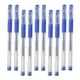 thumbnail image 4 of Bolígrafo de gel de punta fina CUTICAT 0.5 mm 10 piezas azul, 4 of 7