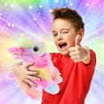 thumbnail image 2 of DolliBu Plush Rainbow Llamacorn Stuffed Animal - Soft Fur Huggable Plush, Adorable Playtime Plush Toy, Cute Fantasy Animal Cuddle Gifts, Super Soft Plush Animal Toy for Kids & Adults - 9.5" Inches, 2 of 7