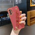 thumbnail image 3 of Love Heart Bracelet Plating Case On For Samsung Galaxy A52 A53 A73 A13 A32 4g 5g Chain Silicone A 52 32 13 73 A72 A23 A33 Cover, 3 of 5