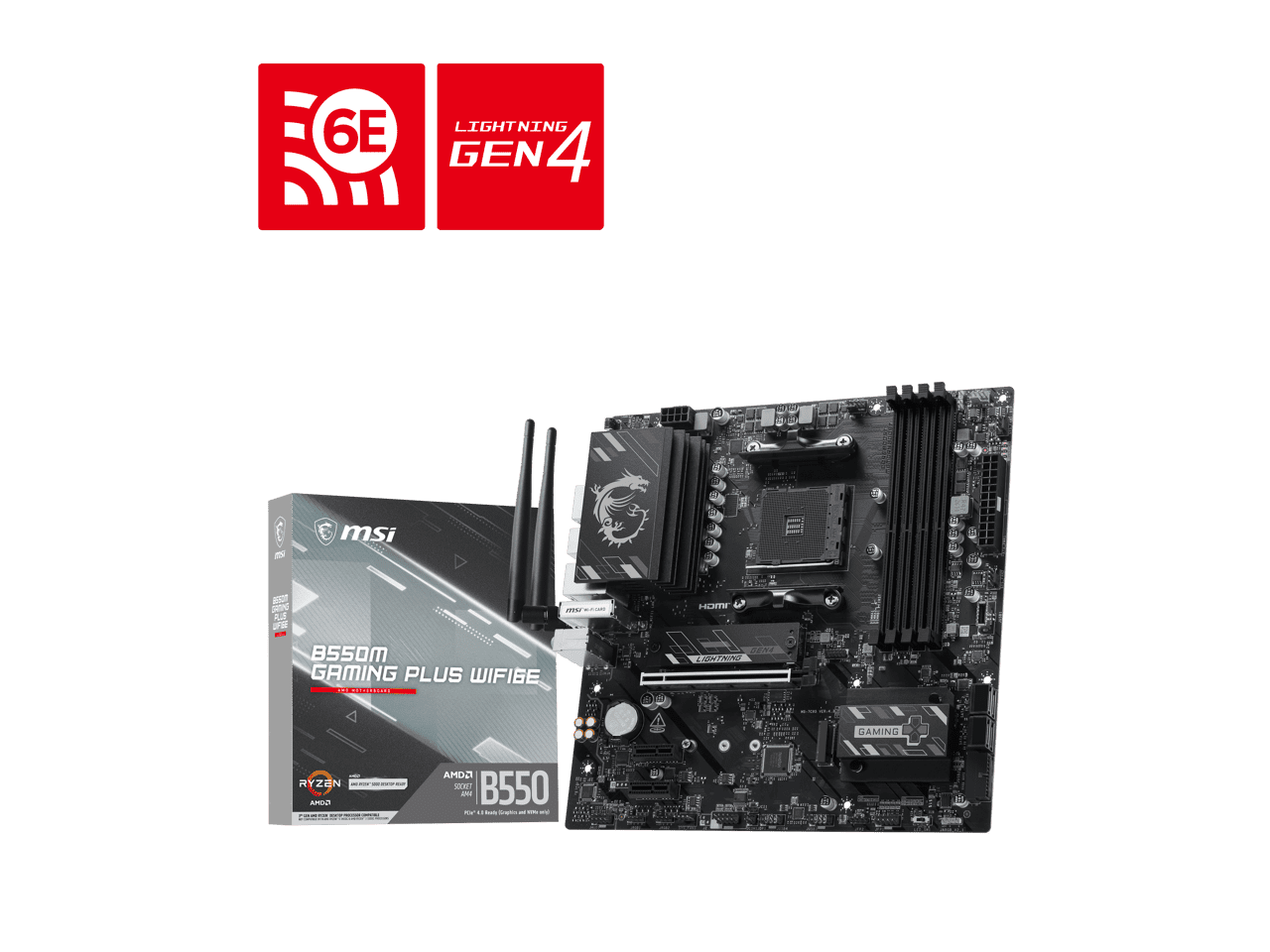 MSI, Motherboard, MPG B650I EDGE WIFI AM5, Supports Ryzen 7000