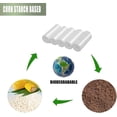 thumbnail image 3 of Small Trash Bags 4-6 Gallon Biodegradable Garbage Can Liners Thickened White Kitchen Waste Bags 200 Count Compostable Drawstring or Ties Durable Multipurpose Cleaning Bags, 3 of 5