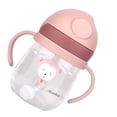 thumbnail image 3 of Taza de Paja de Bebé A Prueba de Fugas Con Paja Ponderada, Paja en Forma de V, Capacidad de 250ml, Escala Sin Fadeless, Para Viajes A Casa, 3 of 8