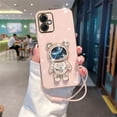 thumbnail image 4 of Quicksand Astronaut Bracket Phone Case For Xiaomi Redmi Note 13 Pro 4G 5G 13C Mi 13 Lite 13T Soft Silicone Plating Back Cover, 4 of 4