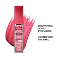 thumbnail image 3 of NYX Professional Makeup Ultimate Glow Shots Shimmer Liquid Eyeshadow, Raspberry Rave, 3 of 11