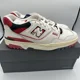 thumbnail image 3 of New Balance Vintage 550 Men’s Size 9 White/Red Low Top, 3 of 6