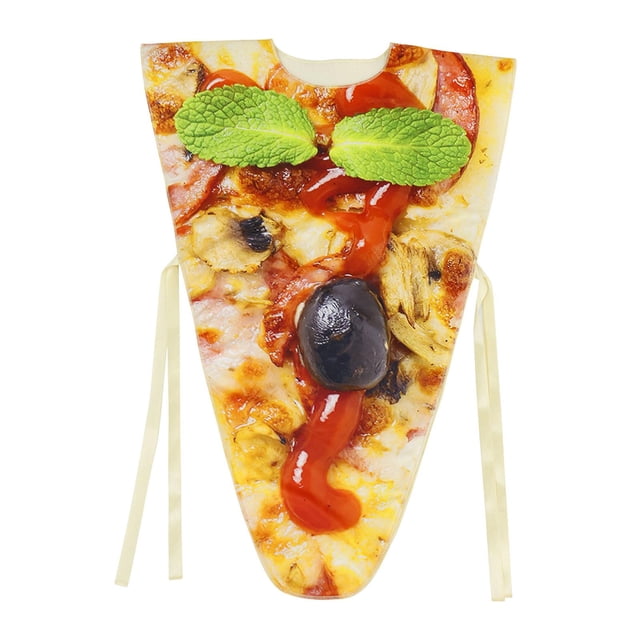 BELOVING Déguisement de Cosplay de Nourriture Robe Fantaisie Adorable pour Spectacle Fournitures de Fête Masquée Pizza