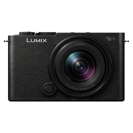Panasonic Panasonic LUMIX S9 Mirrorless Camera with 18-40mm f/4.5-6.3 Lens, Black
