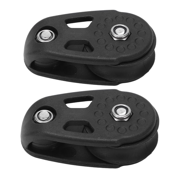 Kayak Polea Block Play, Kayak Polea Resistencia UV Pequeña Fricción de Servicio Pesado Uso Ancho 2 PCS Nylon Para Canoa