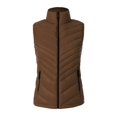 thumbnail image 3 of MixMatchy Women's Casual Lightweight Stand Collar Quilted Long Sleeve Puffer Vest, 3 of 7