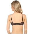 thumbnail image 3 of OnGossamer Women's Mesh Twilight Demi Bra, Charcoal, 32D, 3 of 3
