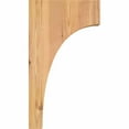 thumbnail image 3 of 3 1/2"W x 10"D x 18"H Huntington Smooth Corbel, Western Red Cedar, 3 of 9