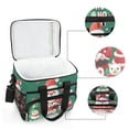 thumbnail image 6 of FORMRS Insulated Cooler Bag 24 Cans Capacity Soft Leakproof Lunch Box with Side Pockets, Cute Christmas Pattern, 6 of 7