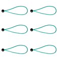 thumbnail image 4 of 6 piezas de 15 cm Heavy Duty Ball Bungee Cord Tie Cord Cord Canopy Straps Green Sunnimix Pelota Bungee Rope 6 ", 4 of 8