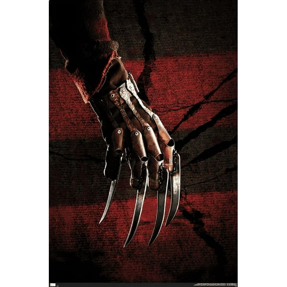 A Nightmare on Elm Street - Hand Stripes Wall Poster, 22.375" x 34"
