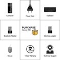 thumbnail image 5 of Gold Treasure Box Dell Desktop PC Customized, Intel Quad Core I5 up to 3.60GHz, 16GB RAM, 512GB SSD, DVD, WiFi & Bluetooth, Keyboard & Mouse, Win 10 Pro Refurbished Grade A, 5 of 5