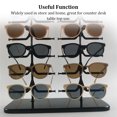 thumbnail image 4 of ZheElen 10 Pairs Sunglasses Display Stands Two-Rows Show Frame Rack Fashion Stable Organizer Store Counter Home Personal Use, 4 of 6