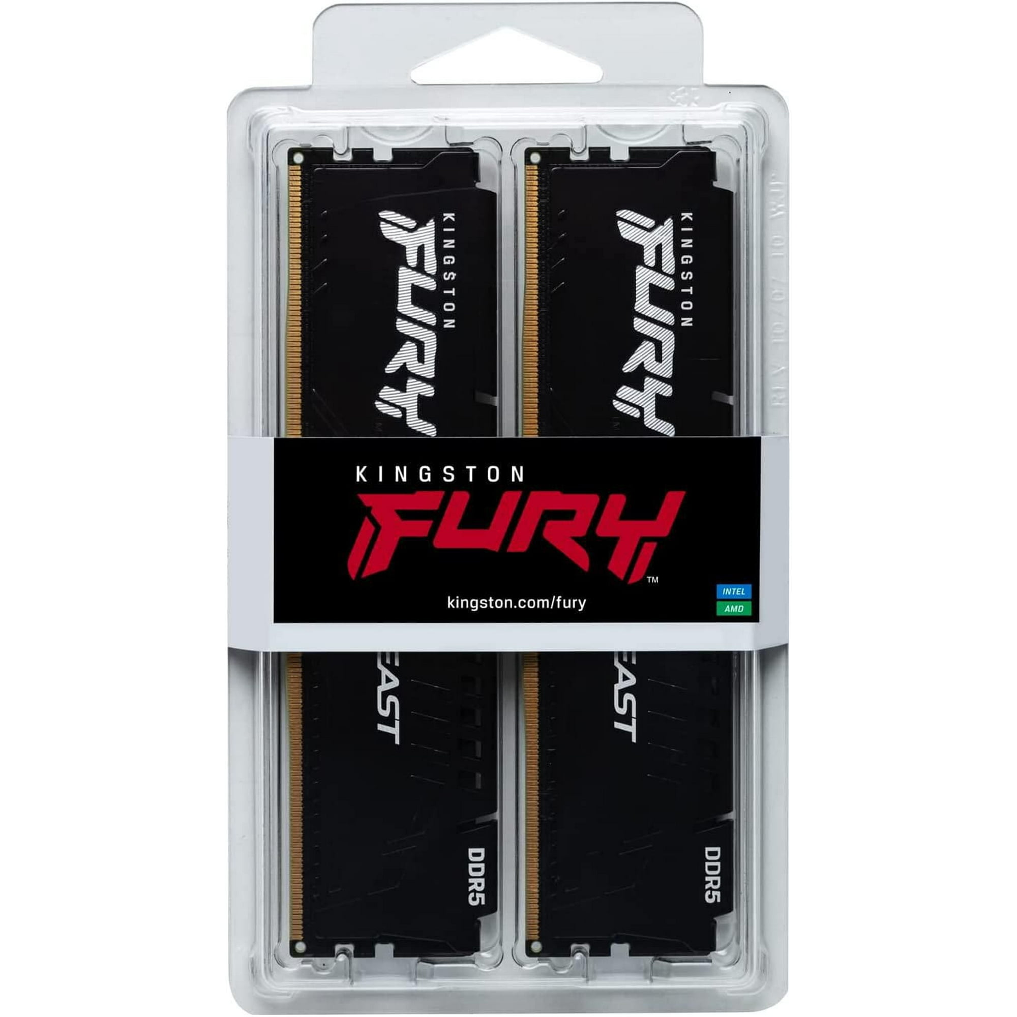 Kingston Fury Beast DDR5 32GB (2x16GB) 5200MHz CL40 DIMM Desktop