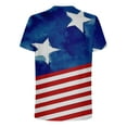 thumbnail image 5 of cllios Independence Day Shirts for Men Patriotic Red White and Blue Graphic Tees Classic Round Neck Top Breathable Short Sleeve T Shirt, 5 of 5