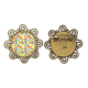 thumbnail image 1 of Broche de flores de religión corazon Unbranded para mujeres y niñas, 1 of 3