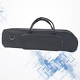 thumbnail image 1 of HINTRMENT Trumpet Carrying Case Lightweight Durable Oxford Cloth Backpack Handbag with 5mm Padding and Side Pocket, 1 of 8