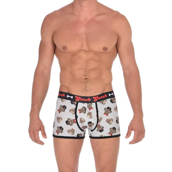 Ginch Gonch Men's Pug Life Trunks Small
