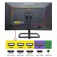 thumbnail image 4 of Monitor LED Sceptre Negro Bronce IPS QHD 27 Pulgadas 144 Hz 1 ms Altura Ajustable con Altavoces Inte, 4 of 7