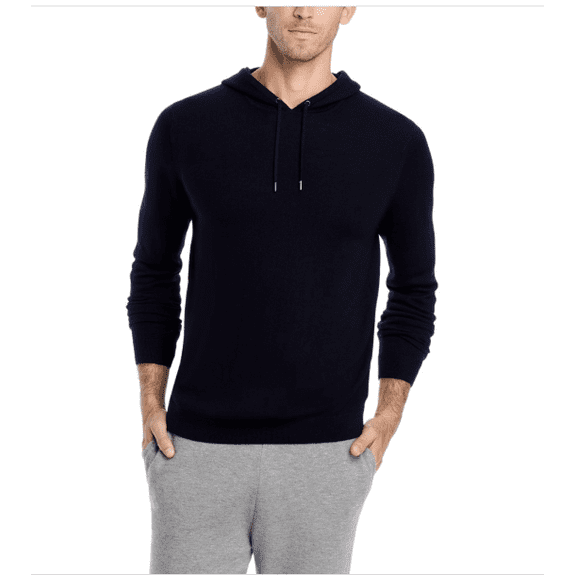 The Men's Store at Bloomingdale's Extra Fine Merino Wool Slim Fit Hooded Sweater