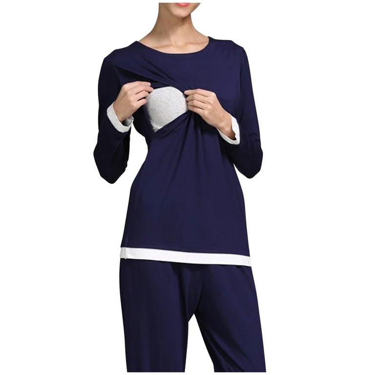 Edvintorg Piece Maternity Nursing Sleepwear Lounge Sets