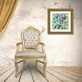 thumbnail image 3 of Zarris, Chariklia 20x20 Gold Ornate Wood Framed with Double Matting Museum Art Print Titled - Pinot II, 3 of 4