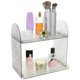thumbnail image 4 of Organizador de maquillaje de 2 niveles para el cuidado de la piel, estante de cosméticos de escritorio, organizador de mostrador de baño, 4 of 6
