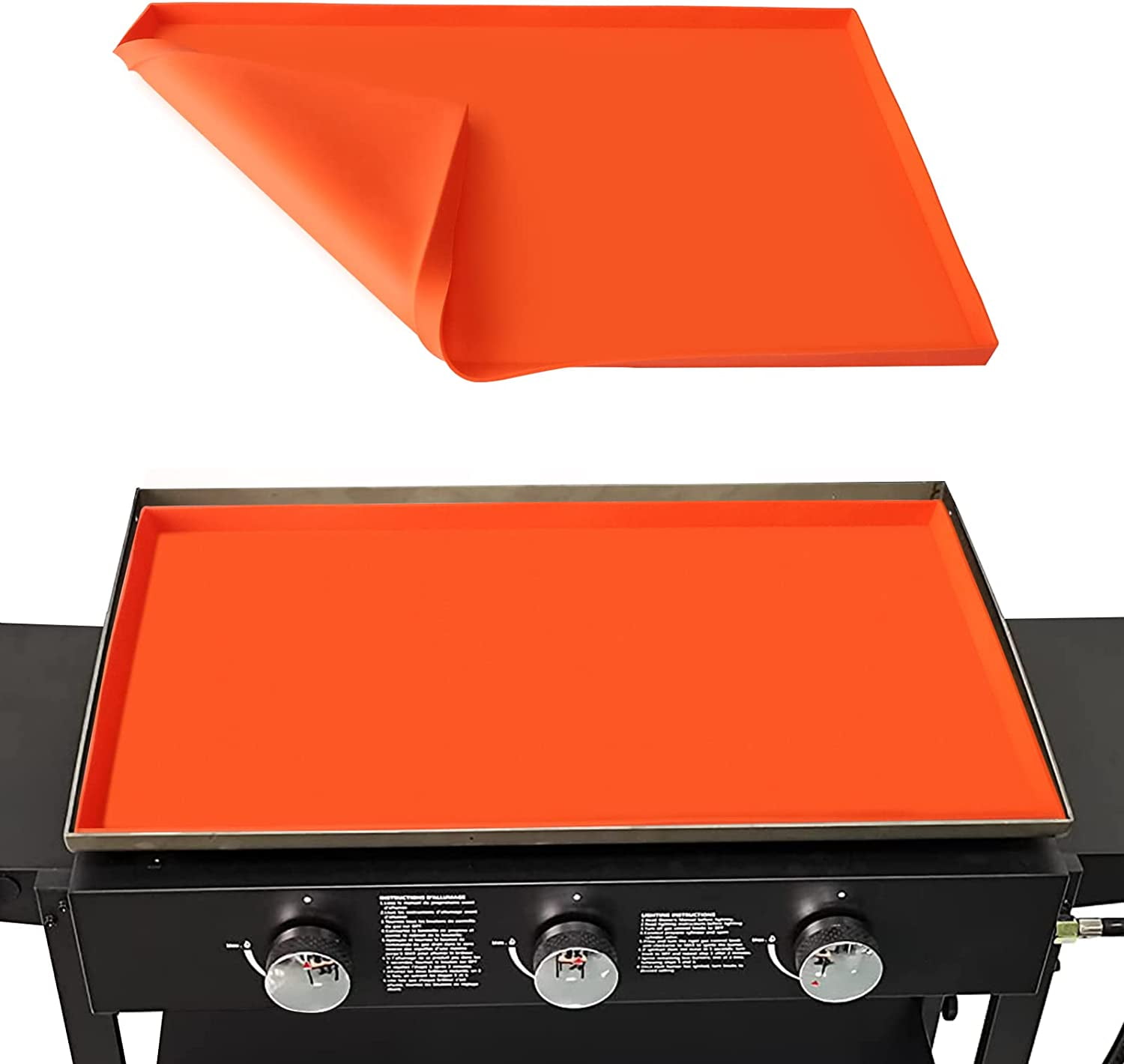 TRIANU 36 inch Griddle Silicone Protective Mat Cover for Blackstone 36