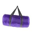 thumbnail image 2 of Bolso de lona de viaje plegable bolso liviano bolso cilíndrico portátil bolso de equipaje portátil para senderismo de piscina deportiva al Violeta, 2 of 8
