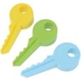thumbnail image 1 of 3pcs Creative Key Shape Door Stop Wedge Home Pinch Guard Door Stopper Bumper, 1 of 4