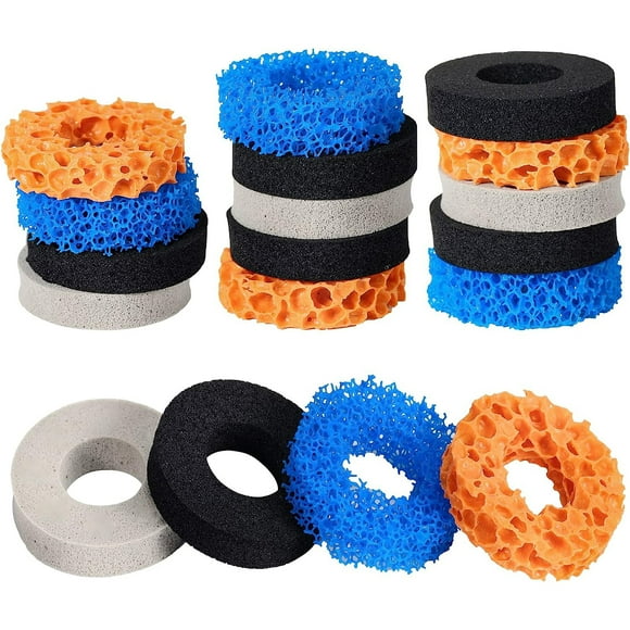 18 PCS Precision Rings Aim Assist Rings Motion Control for PS5/Steam Deck/PS4/Xbox Series X/S/Xbox One/Switch/Switch OLED/Switch Pro Controller, 2 Different Strengths