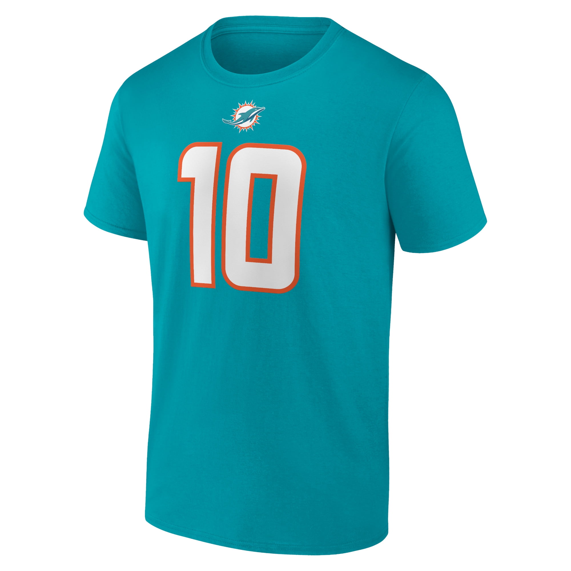 NFL Tyreek Hill Miami Dolphins Rams Mens Name & Number Short Sleeve Tee