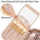 thumbnail image 3 of Makeup Bag, Portable Cosmetic Bag, Large Capacity Travel Makeup Case Organizer, Black Makeup Bags For Women Toiletry Bag for Girls Traveling With Hand, 3 of 4
