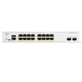 thumbnail image 1 of Switch Cisco Gigabit Ethernet Catalyst 1300, 16 Puertos PoE+ 10/100/1000Mbps + 2 Puertos SFP, 120W, 36 Gbit/s, 16000 Entradas - Administrable., 1 of 1