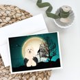 thumbnail image 2 of Halloween Scary Old English Sheepdog Greeting Cards and Envelopes Pack of 8, 2 of 2
