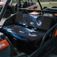 thumbnail image 4 of HUIACONG Eagles UTV Seat Covers Waterproof Polyester Breathable 4 Wheeler Seat Cover Non-Slip Soft for Kawasaki Mule 3010, 4 of 7