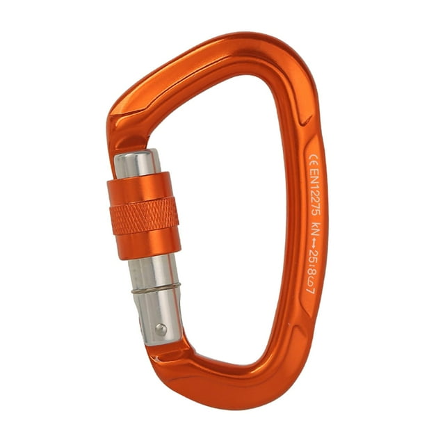 Clips de Mosquetón de escalada Zulema Hardware Naranja