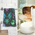 thumbnail image 6 of Coolnut Cool Bats Patterned Hand Towels 2 PCS, Cotton Bath Towel for Drying Face Hands Body Decorative Water Absorbent Lightweight Towels for Bathroom Ktichen Travel Gym, 16"x28", 6 of 6