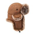thumbnail image 1 of Gorro de invierno Strade Fareast Limited Gorro cálido informal multifunción para correr esquiar acampar al aire libre Marrón claro, 1 of 8
