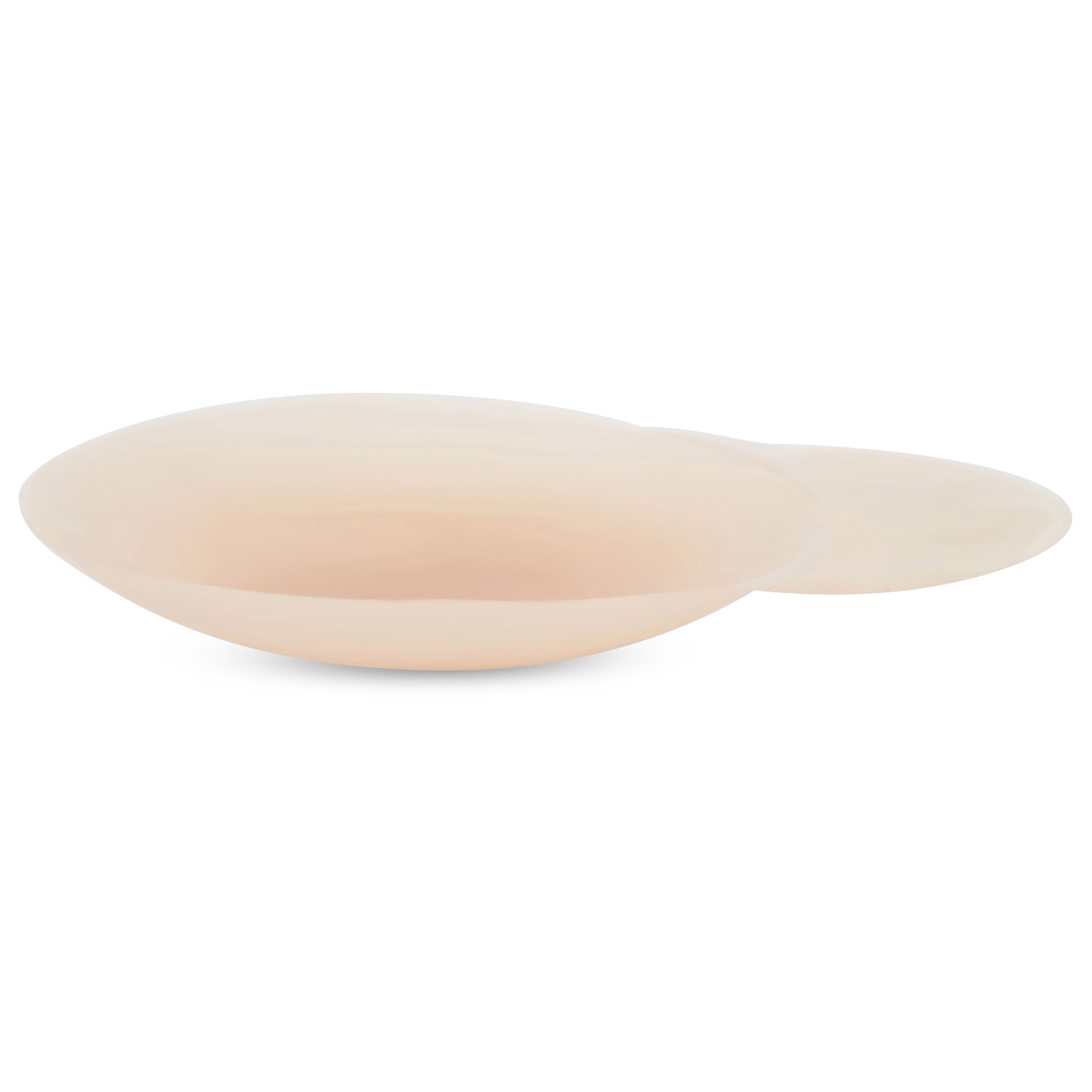 Positively BRA+ZEN Reusable 100% Silicone Breast Stick-on Adhesive Nipple Cover Pasties with Lift Tab