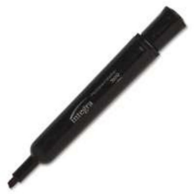 30011 Permanent Marker, Chisel Tip, Black