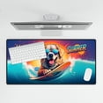 thumbnail image 4 of Retro Surfing Great Pyrenees in Cool Sunglasses Hello Summer Waves Desk Mat Full Keyboard Mouse Pad Pyr Dog Lover Large Mousepad - 10001, 4 of 5