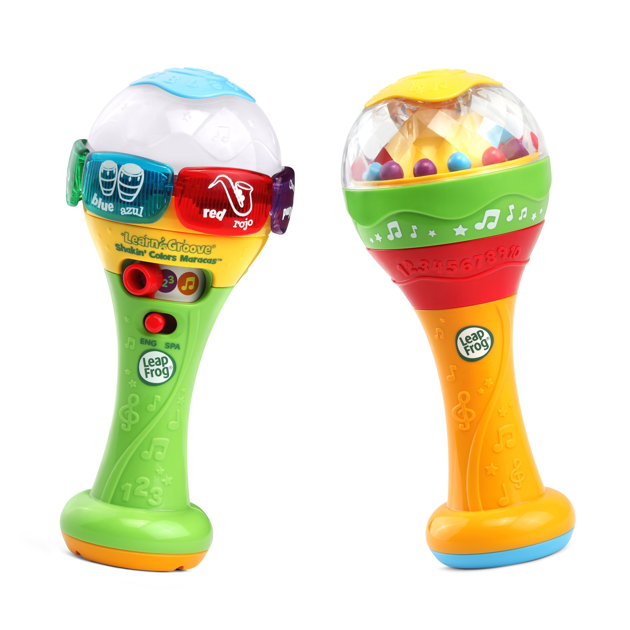 LeapFrog Learn & Groove Shakin' Colors Bilingual Maracas photo 8