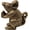 gold with black, variant on Comfify Cast Iron Mouse Doorstop, Decorative Vintage Gold Rustic Door Stop for Bedroom, Bathroom, or Exterior Use