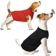 thumbnail image 5 of 8 piezas Camisas para perros Ropa en blanco para mascotas Camisas lisas para perros suaves Ropa para perros Gatos Mascotas #yogu, 5 of 5