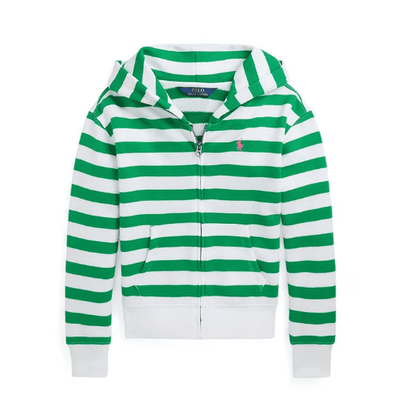 Polo Ralph Lauren Big Girl Terry Full-Zip Hooded Sweatshirt, XL, (16)
